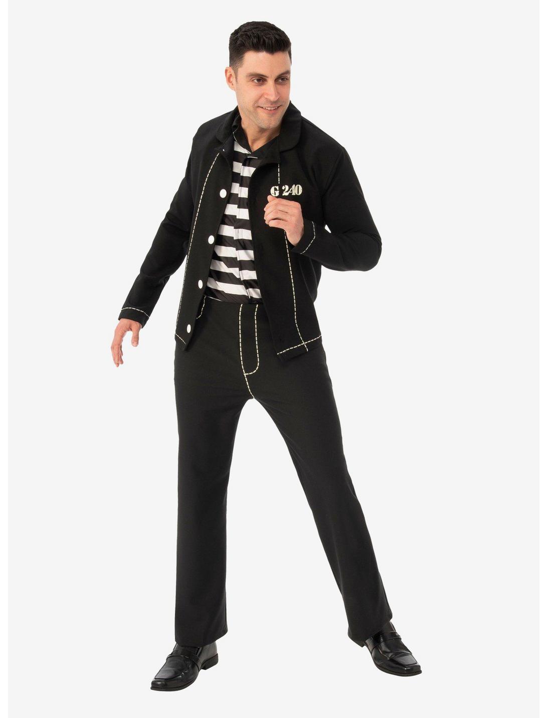 Elvis Jailhouse Rock Costume, BLACK, hi-res