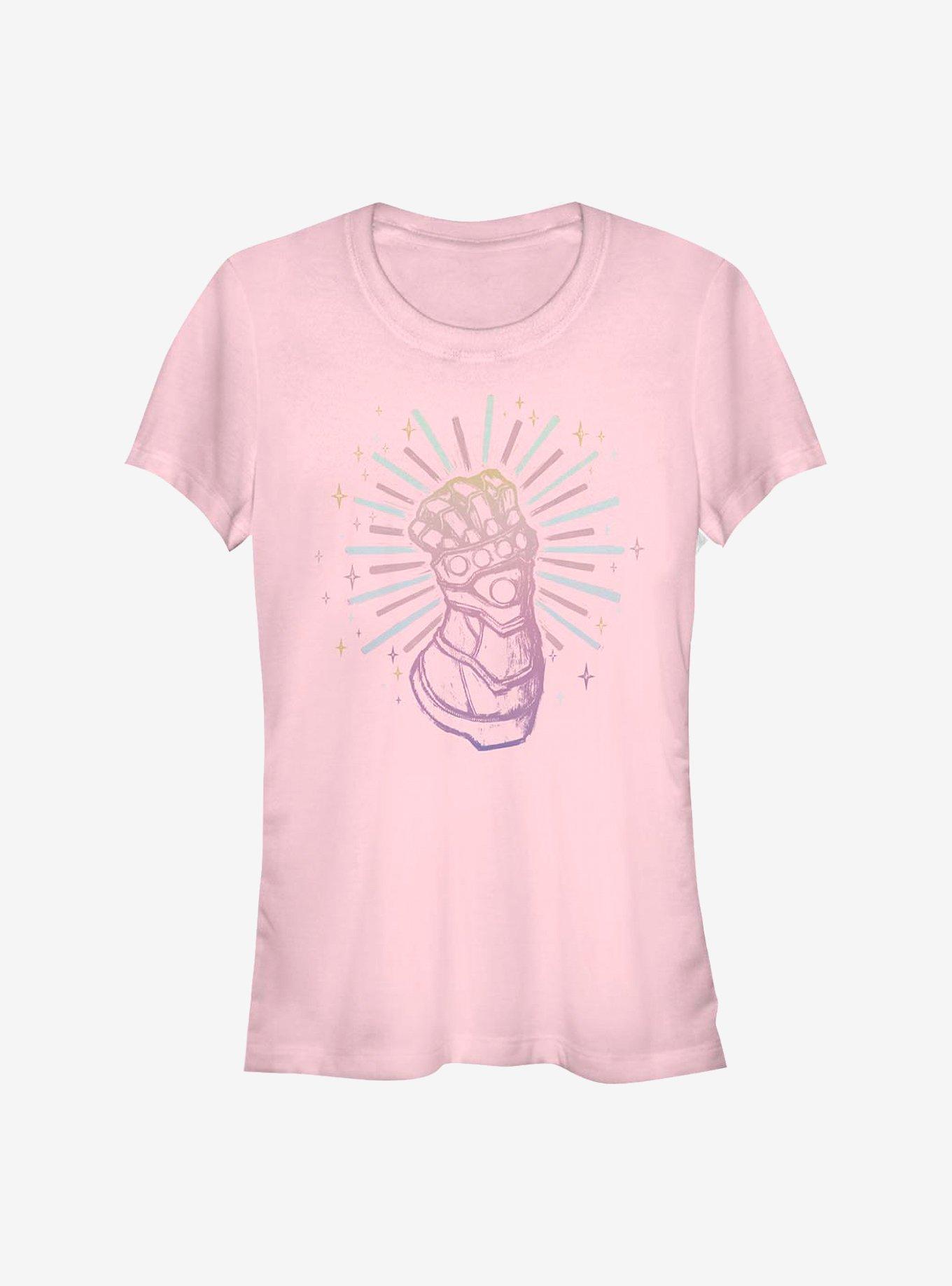 Marvel Avengers 80's Gauntlet Girls T-Shirt, LIGHT PINK, hi-res