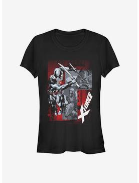 Marvel Deadpool DP Comics Girls T-Shirt, BLACK, hi-res