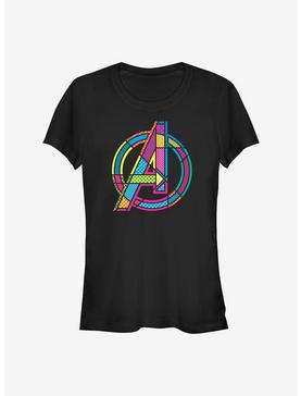 Marvel Avengers Halftone Pop A Girls T-Shirt, , hi-res