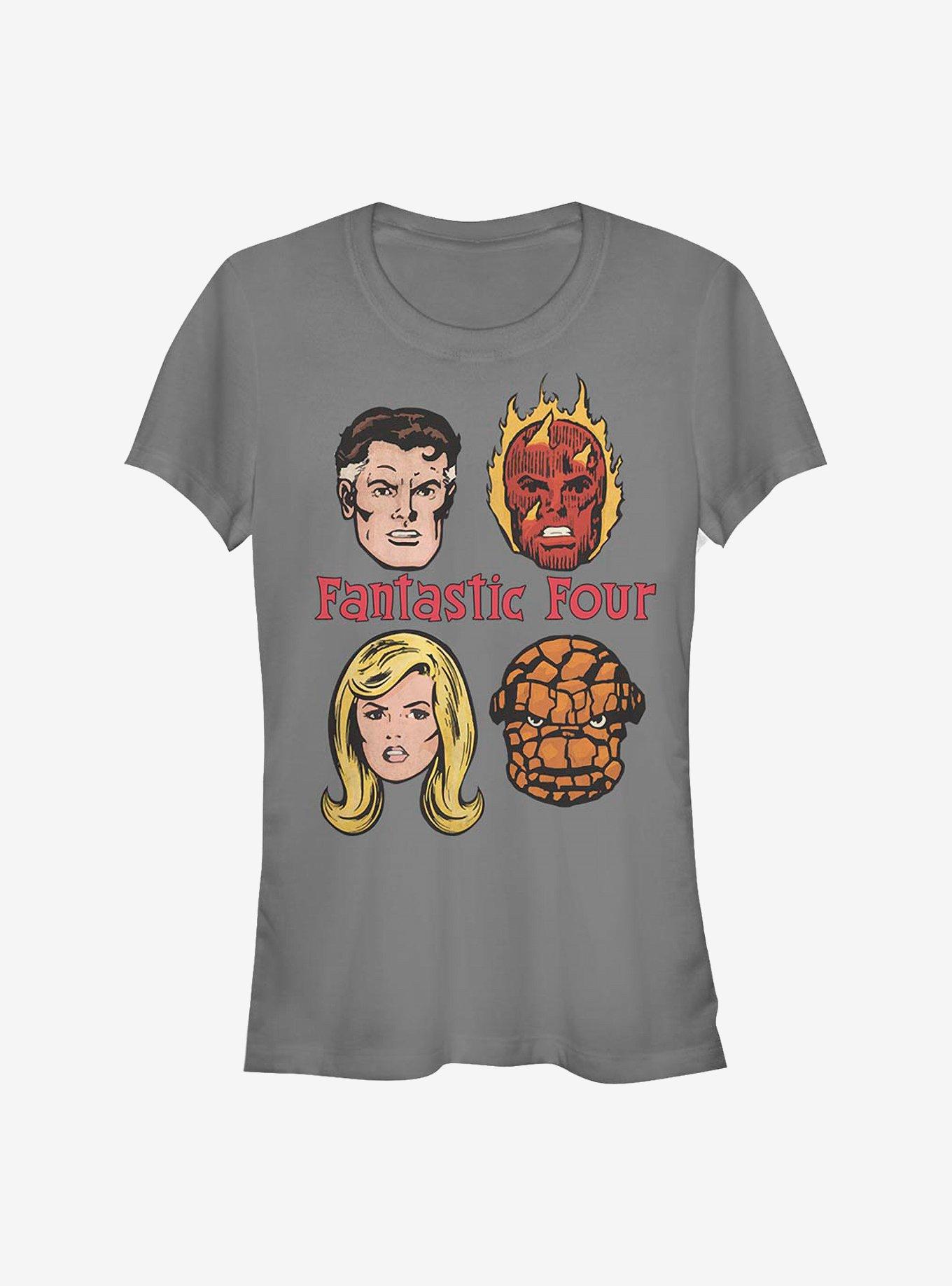 Marvel Fantastic Four Fantastic Four Girls T-Shirt, CHARCOAL, hi-res