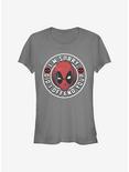 Marvel Deadpool Sorry Not Sorry Girls T-Shirt, CHARCOAL, hi-res