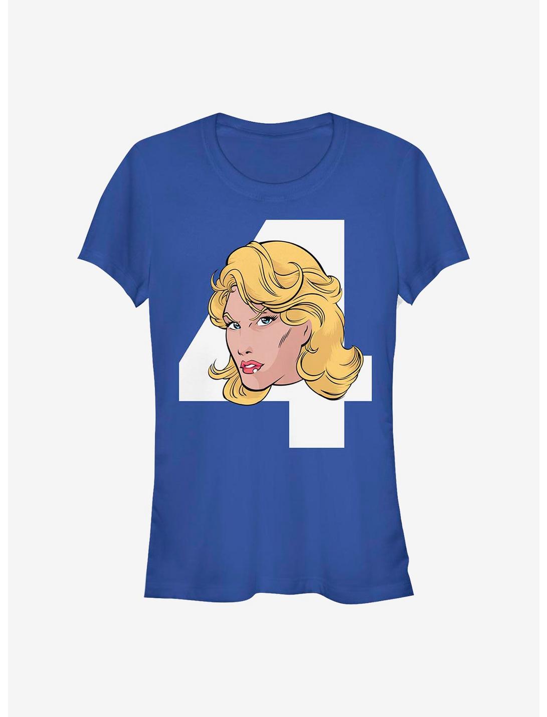 Marvel Fantastic Four Susan Head Girls T-Shirt, ROYAL, hi-res