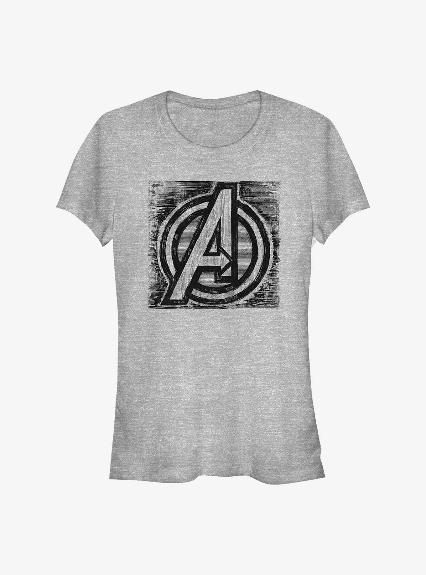 Marvel Avengers Sketch A Girls T-Shirt, , hi-res
