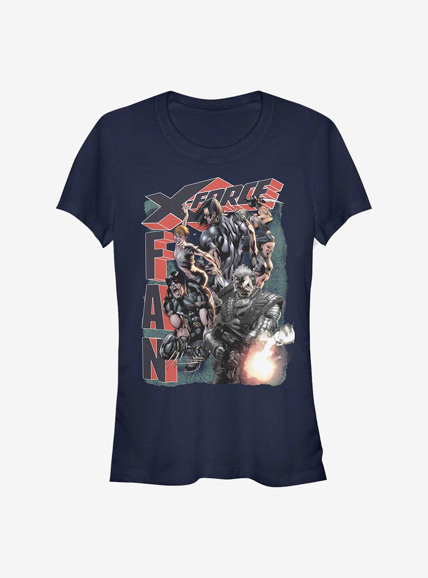 Marvel Deadpool X-Force Fan Girls T-Shirt