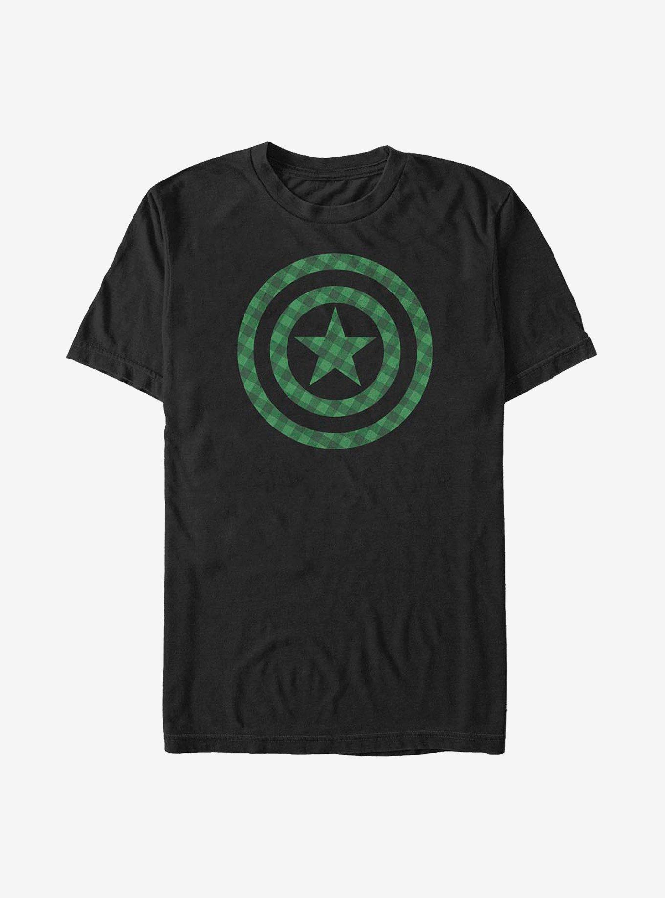 Marvel Captain America Lucky Cap T-Shirt, BLACK, hi-res