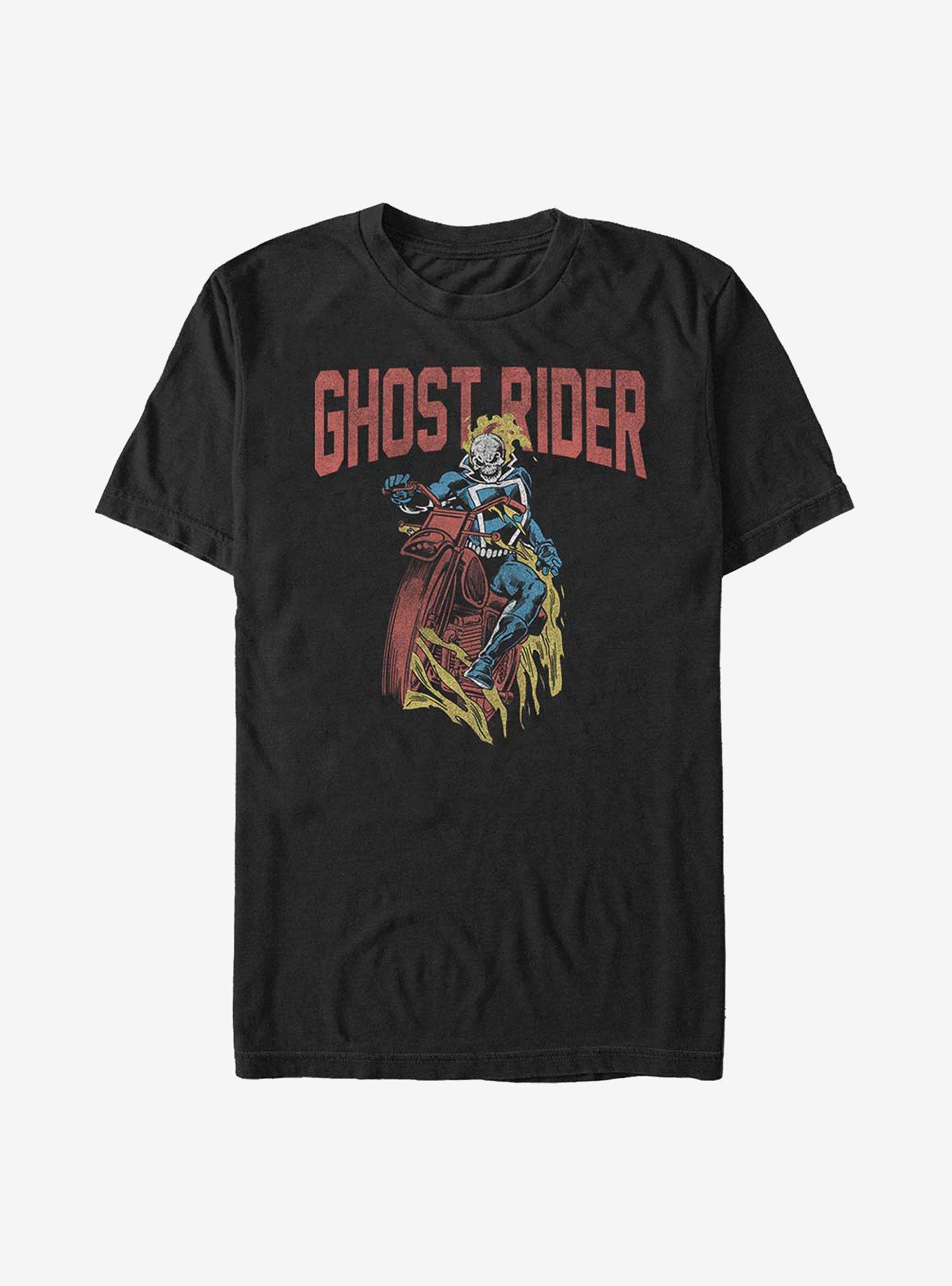 Marvel Ghost Rider Simple Ghost T-Shirt
