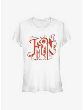 Marvel Iron Man Decor Iron Man Logo Girls T-Shirt, , hi-res