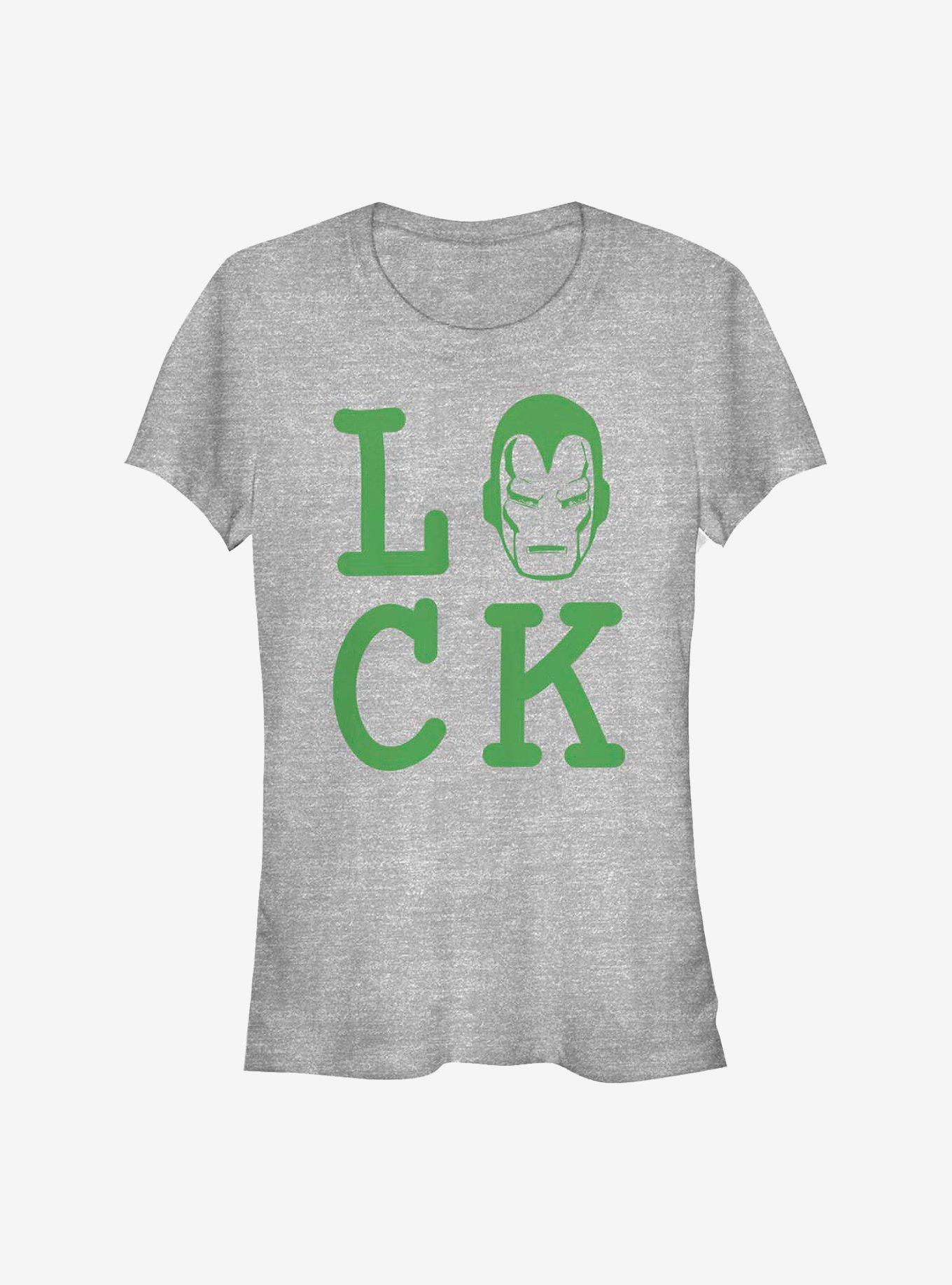 Marvel Iron Man Iron Luck Girls T-Shirt, , hi-res