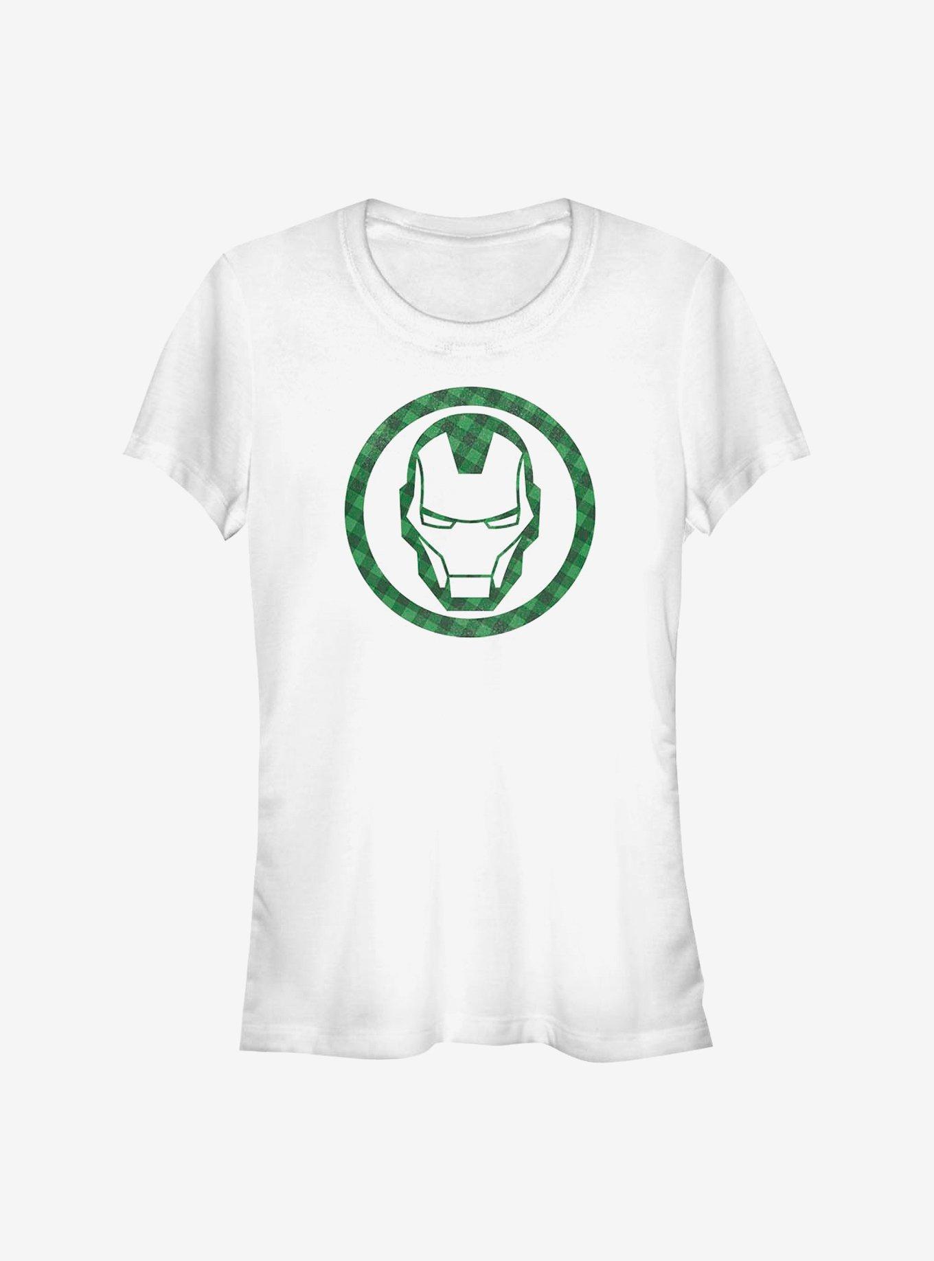 Marvel Iron Man Lucky Iron Girls T-Shirt, WHITE, hi-res