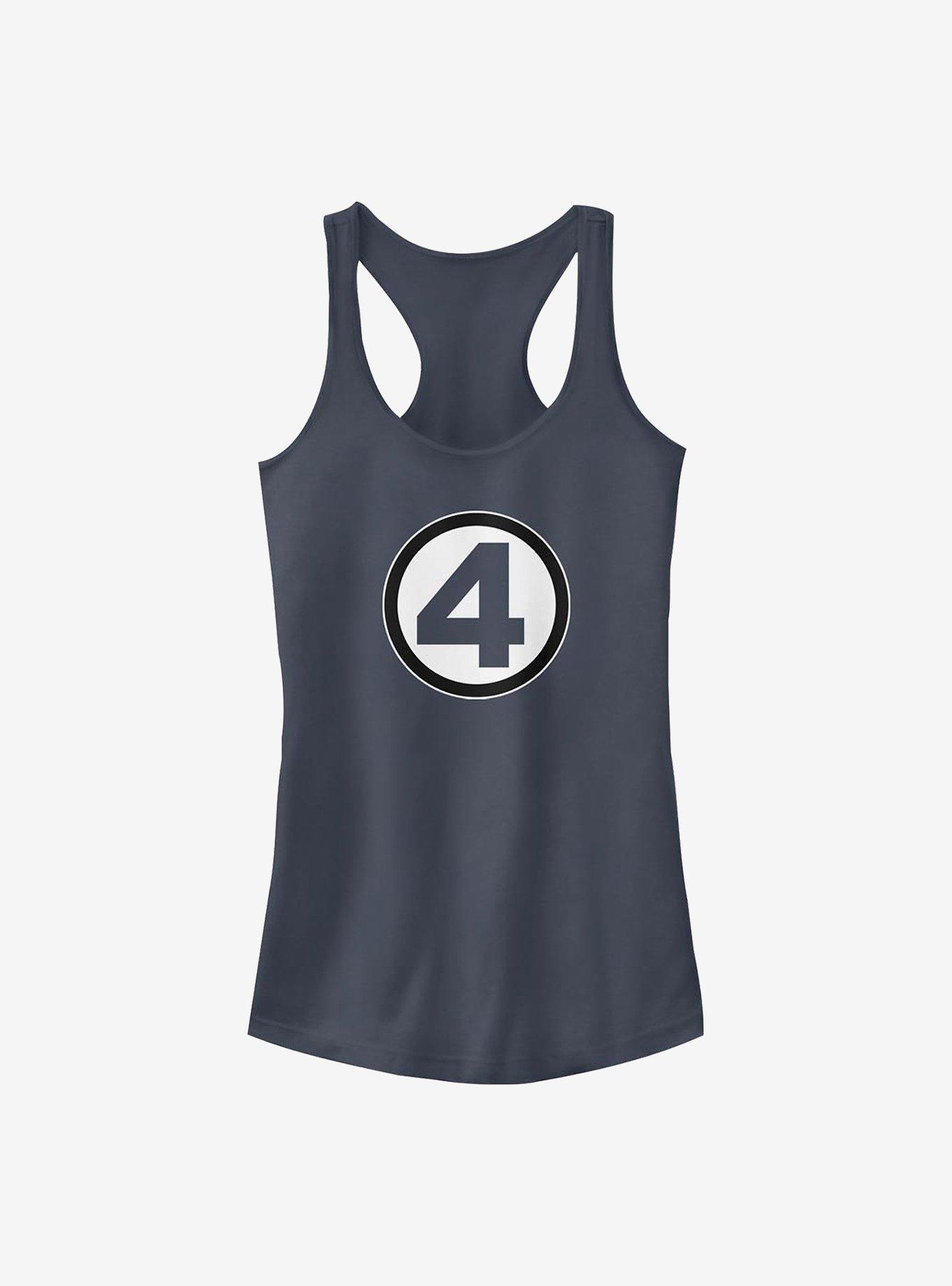 Marvel Fantastic Four Classic Costume Girls Tank, INDIGO, hi-res