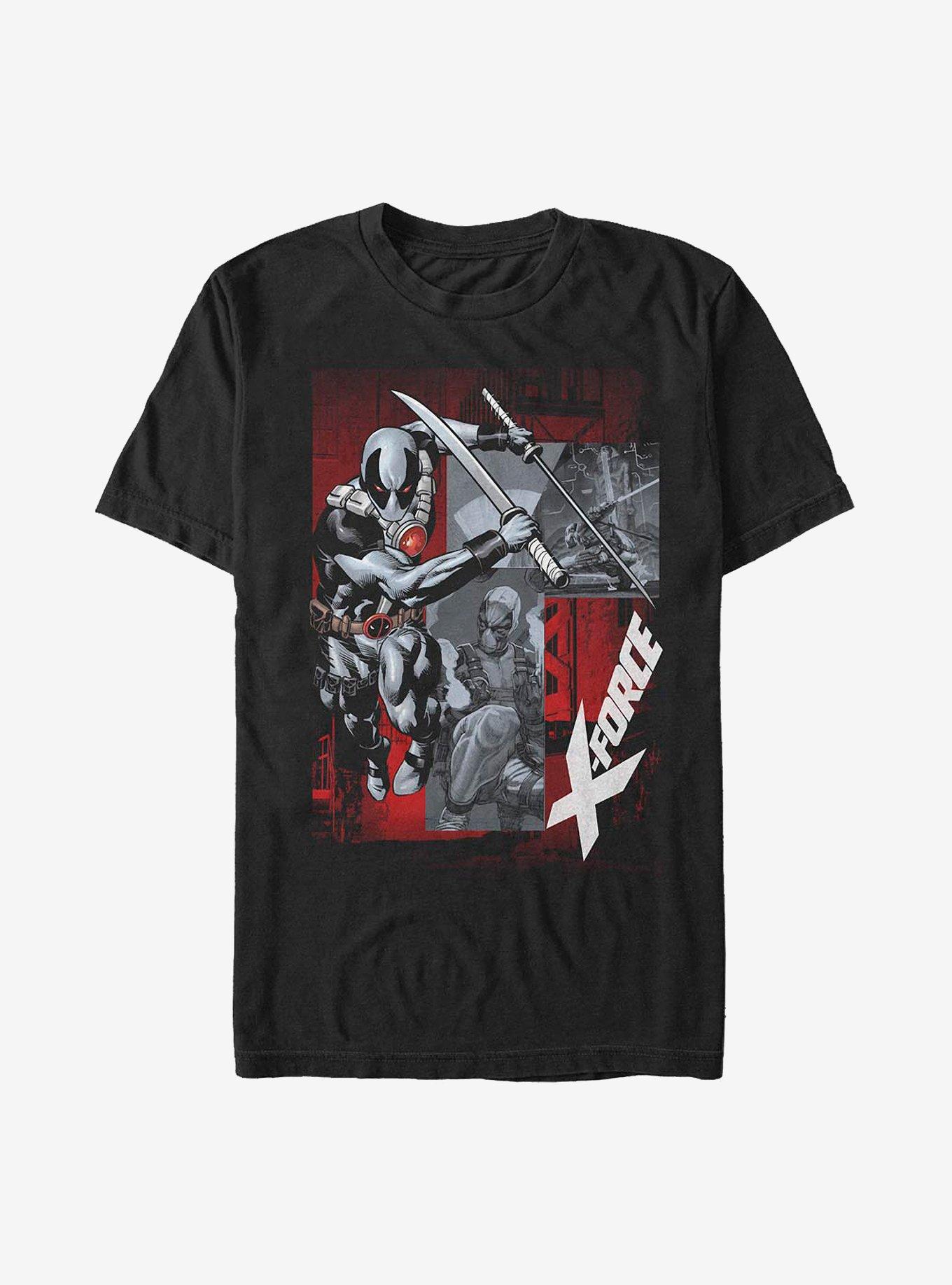 Marvel Deadpool DP Comics T-Shirt, BLACK, hi-res