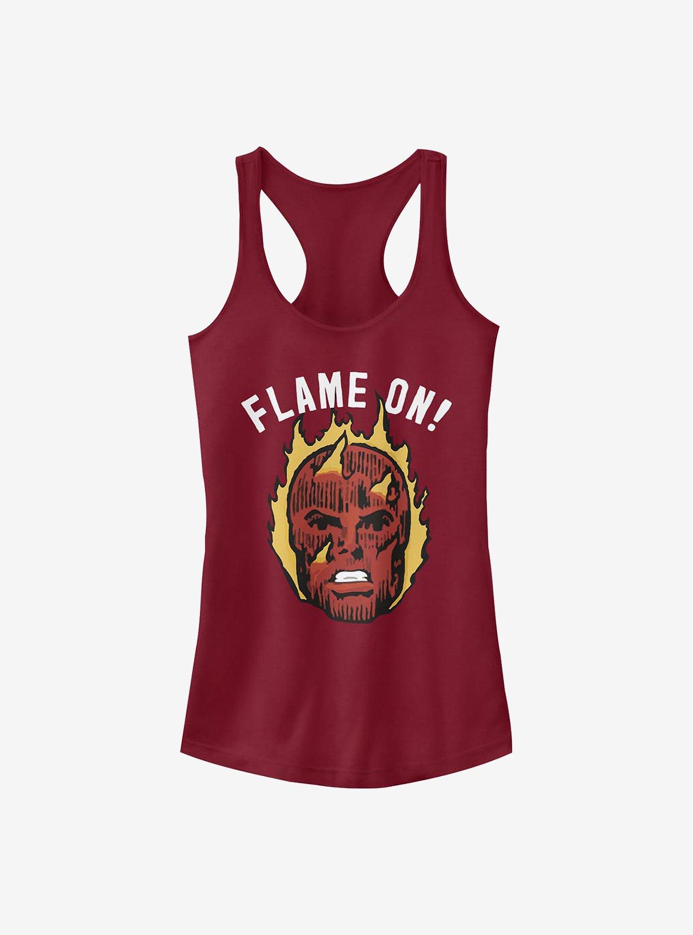 Marvel Fantastic Four Flame On Girls Tank, , hi-res