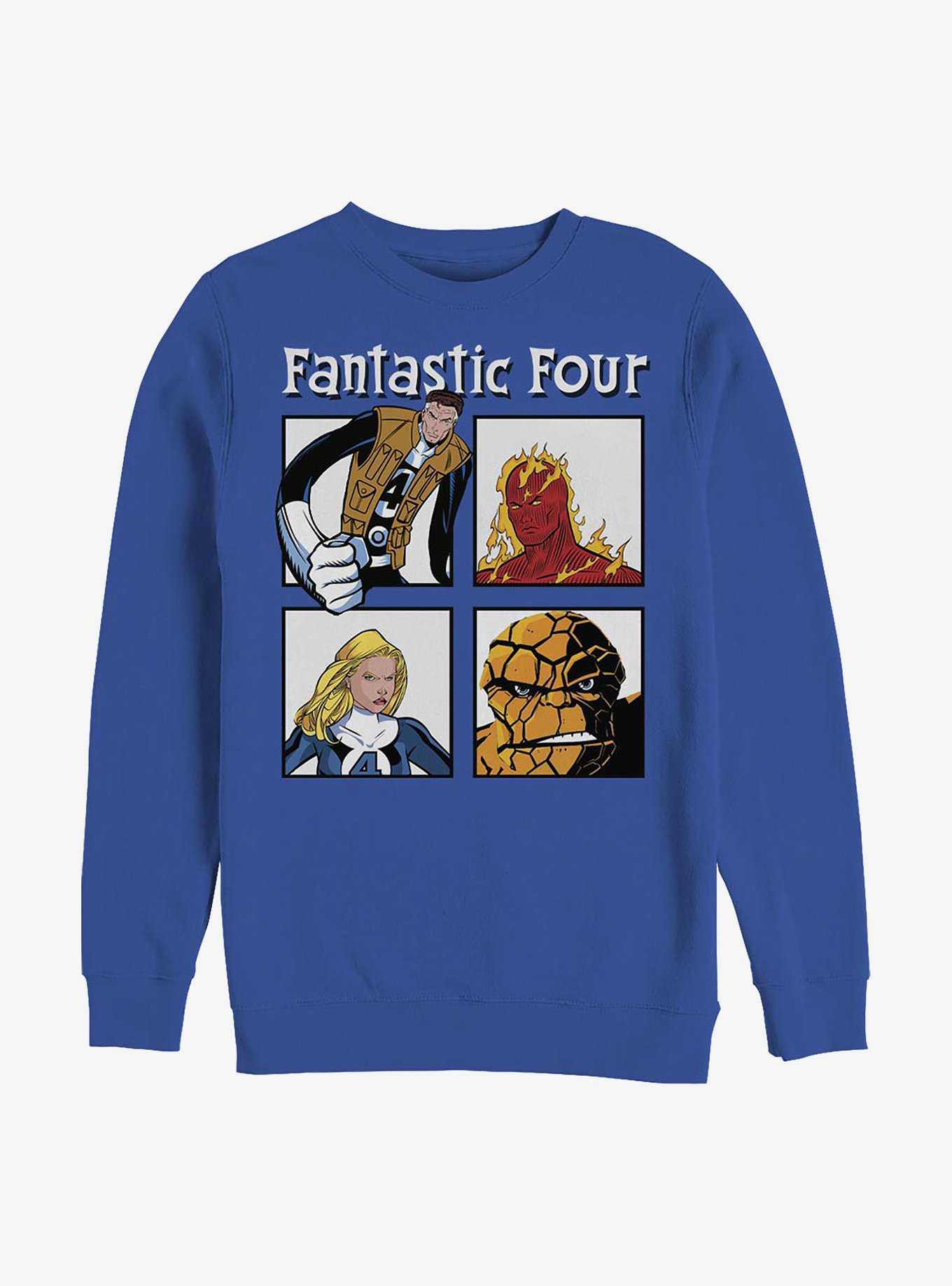 Marvel Fantastic Four Boxed Team Crew Sweatshirt, , hi-res