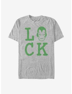 Marvel Iron Man Iron Luck T-Shirt, ATH HTR, hi-res