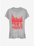Marvel Spider-Man Miles City Girls T-Shirt, ATH HTR, hi-res