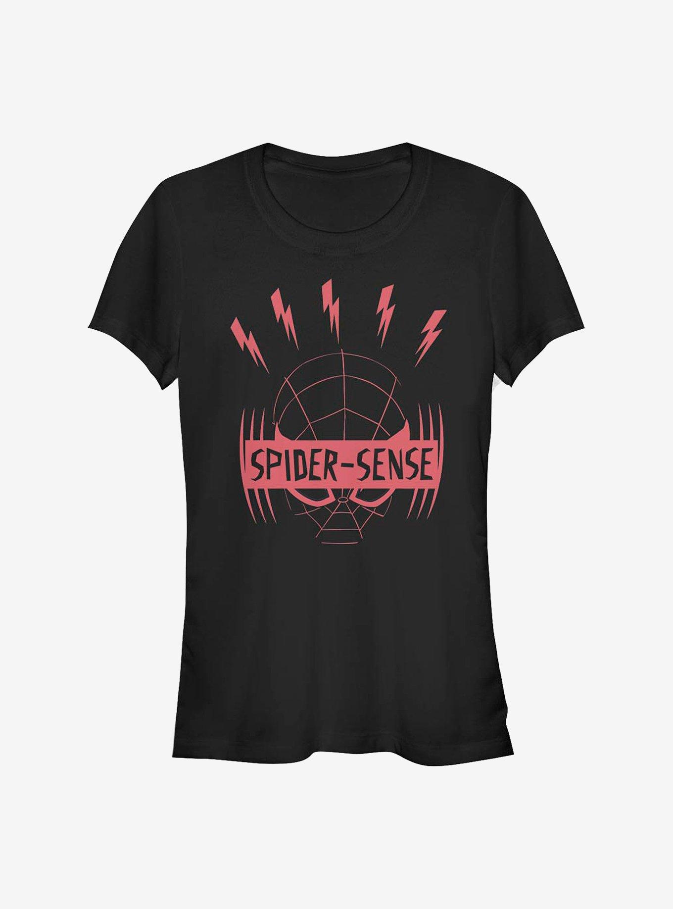 Marvel Spider-Man Morales Sense Girls T-Shirt, BLACK, hi-res