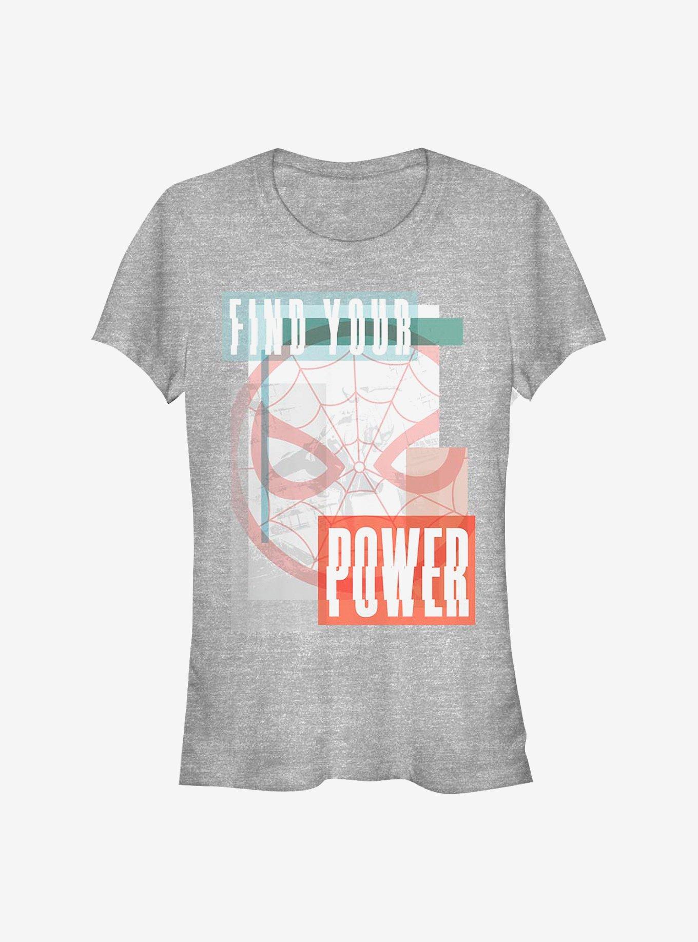 Marvel Spider-Man Spider Power Girls T-Shirt, , hi-res