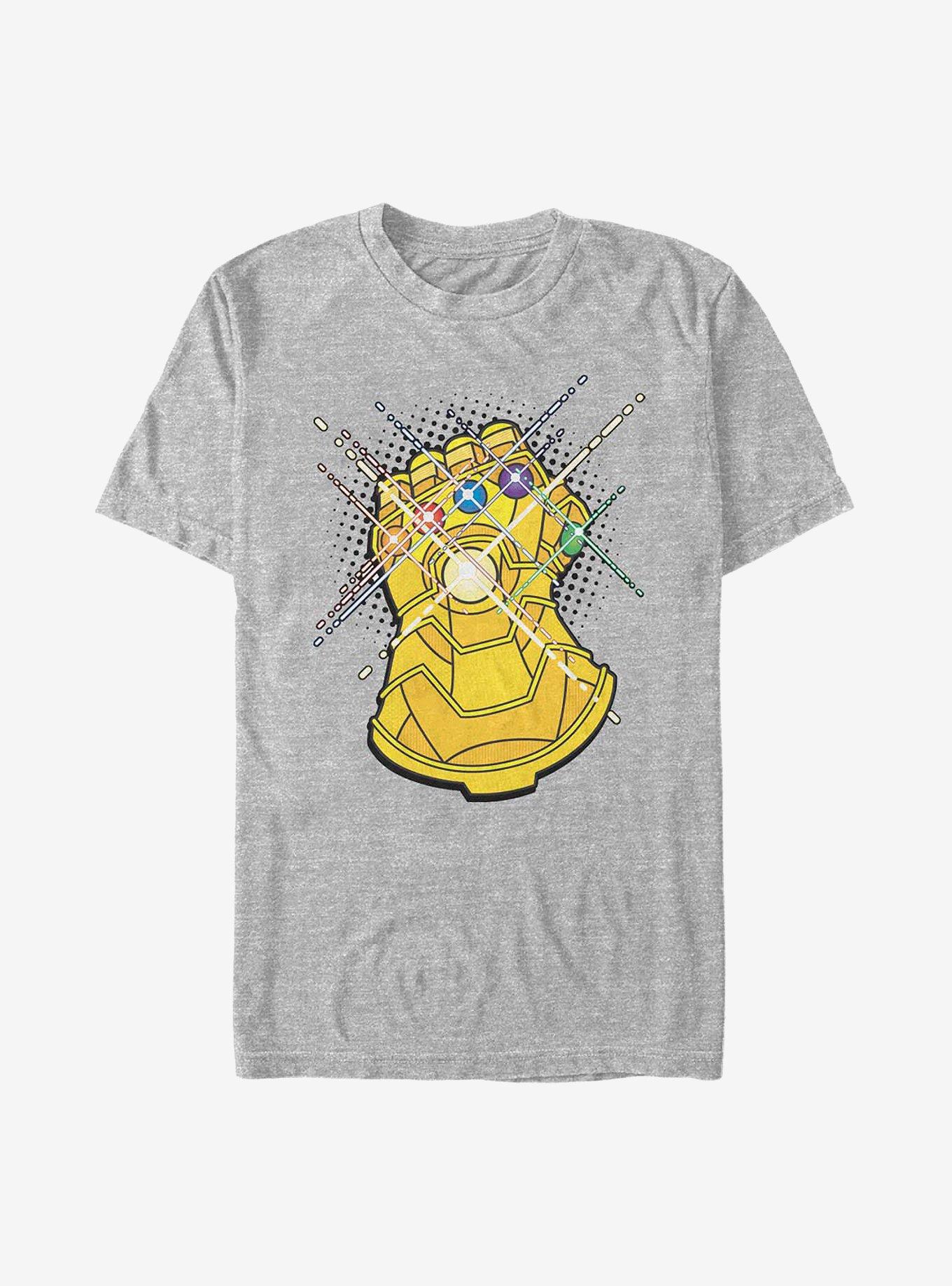 Marvel Avengers Gold Gauntlet T-Shirt, ATH HTR, hi-res