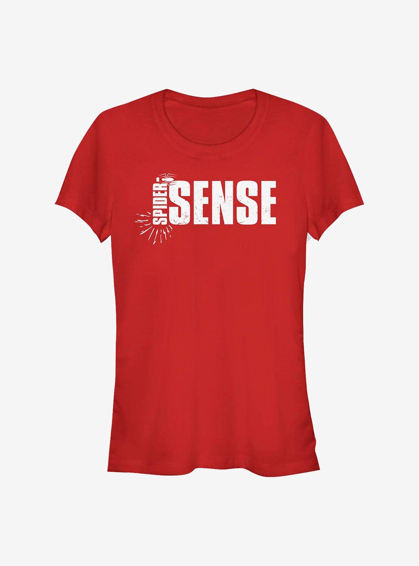 Marvel Spider-Man Spider Sensitive Girls T-Shirt, RED, hi-res