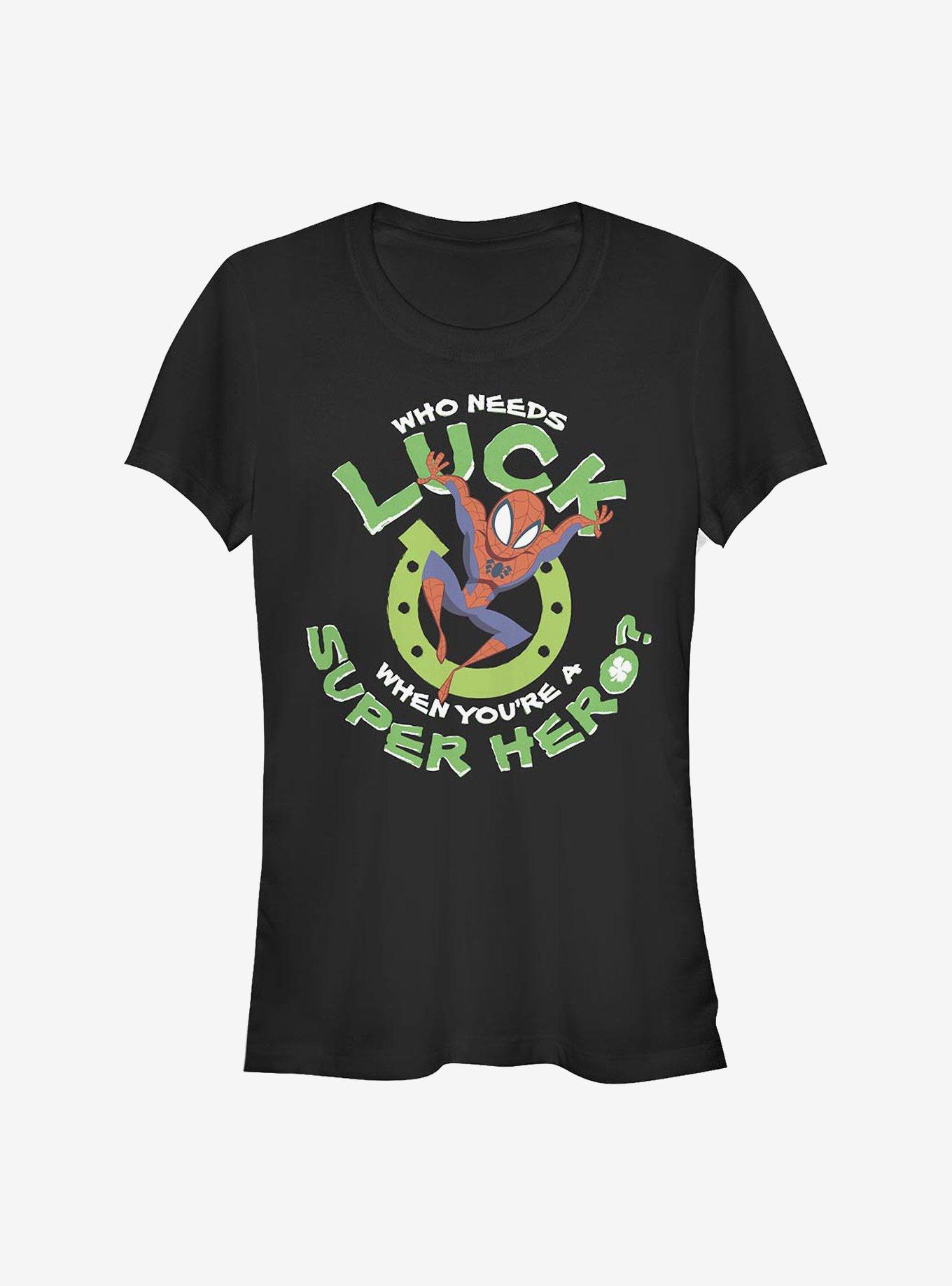 Marvel Spider-Man Super Spidey Luck Girls T-Shirt, , hi-res