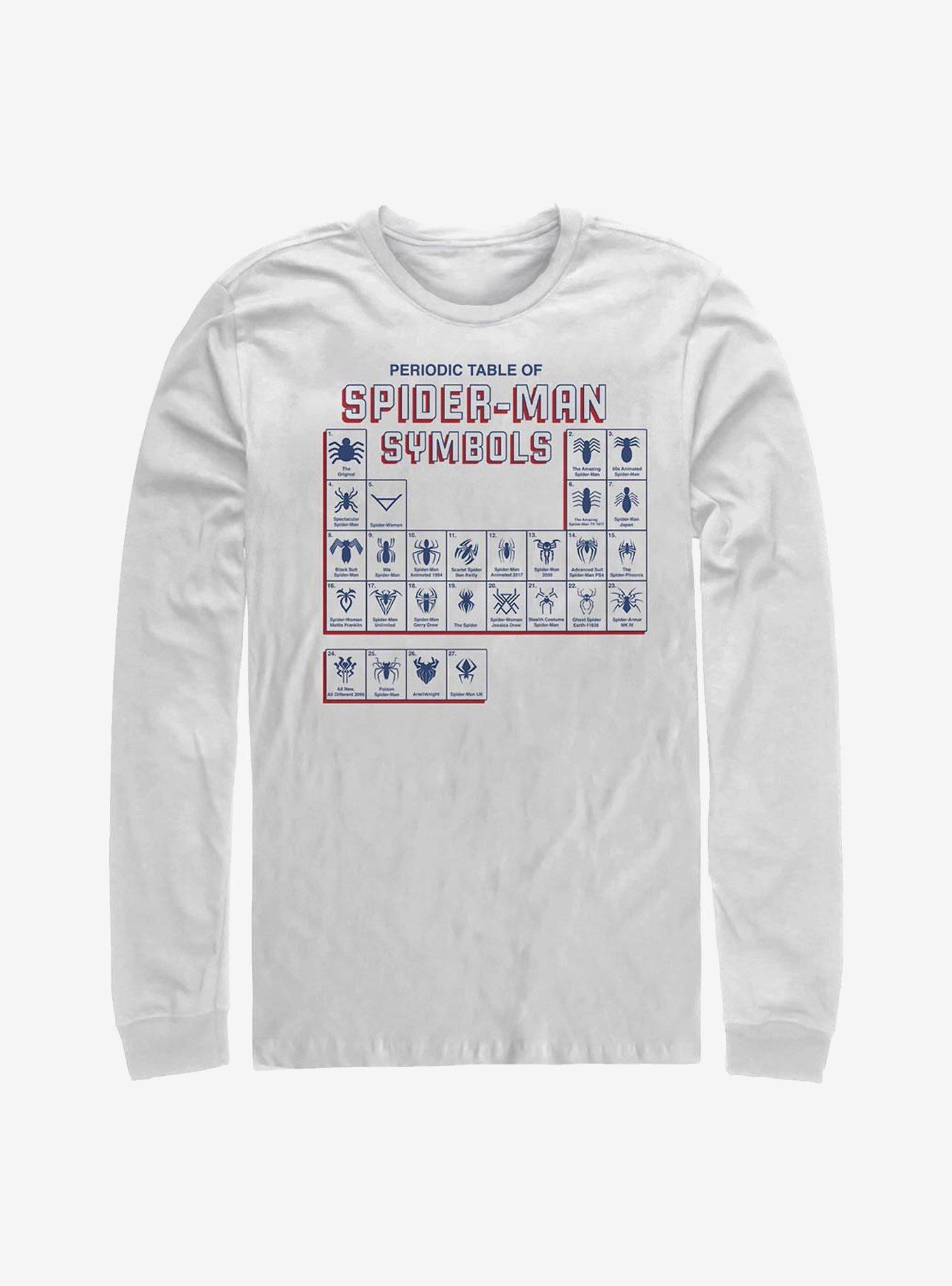 Marvel Spider-Man Spider Icons Long-Sleeve T-Shirt, , hi-res