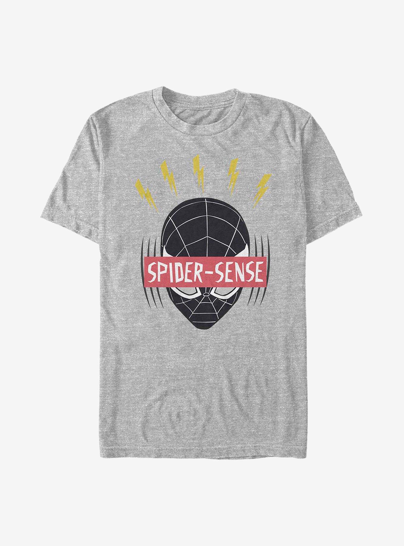 Marvel Spider-Man Morales Sense T-Shirt, ATH HTR, hi-res