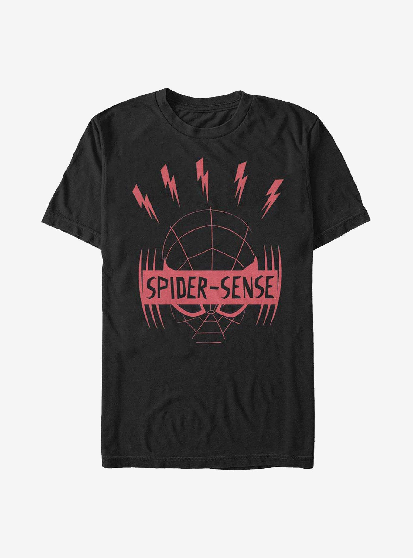 Marvel Spider-Man Morales Sense T-Shirt, BLACK, hi-res