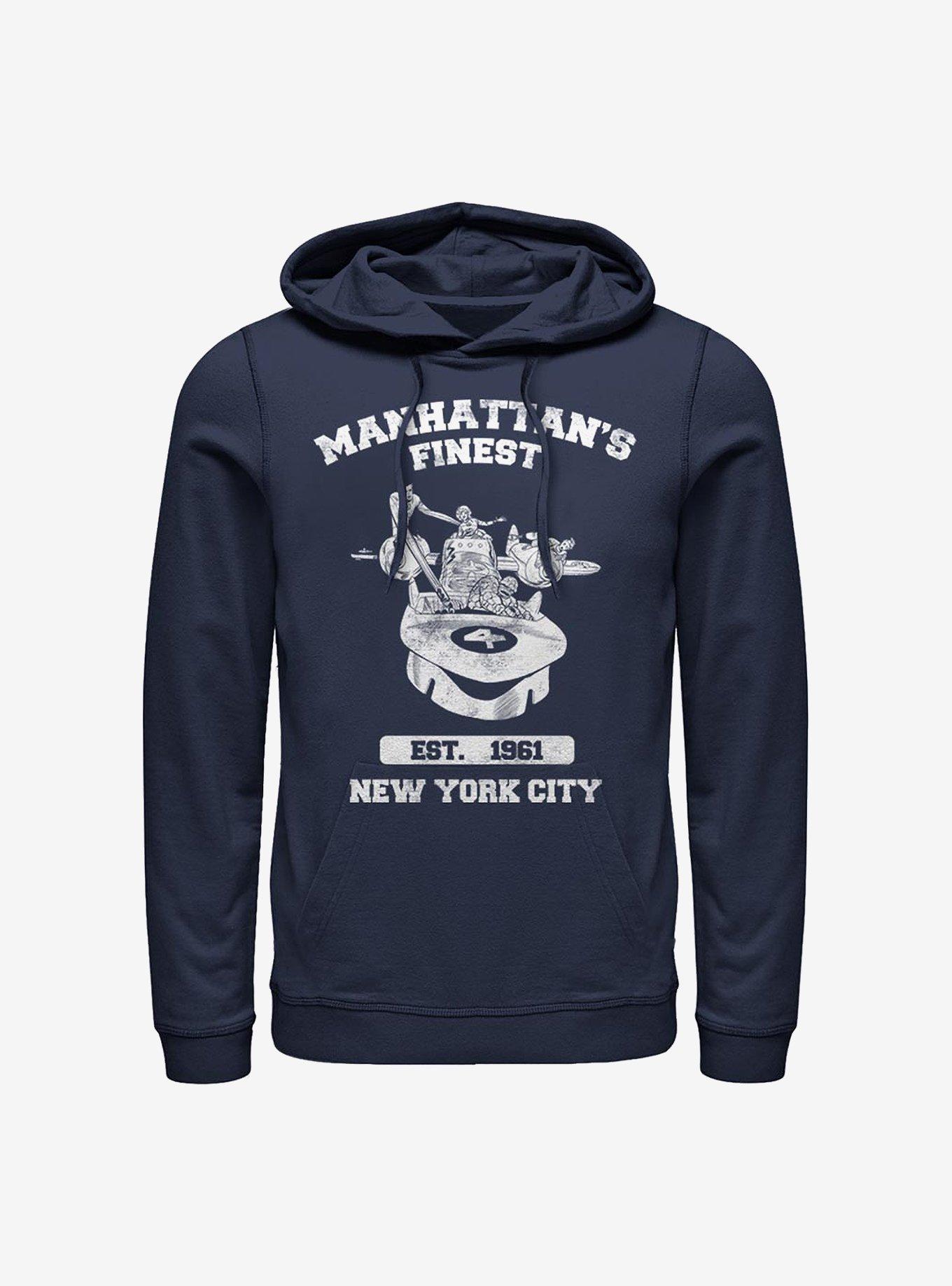 Marvel Fantastic Four Finest Team Hoodie, NAVY, hi-res