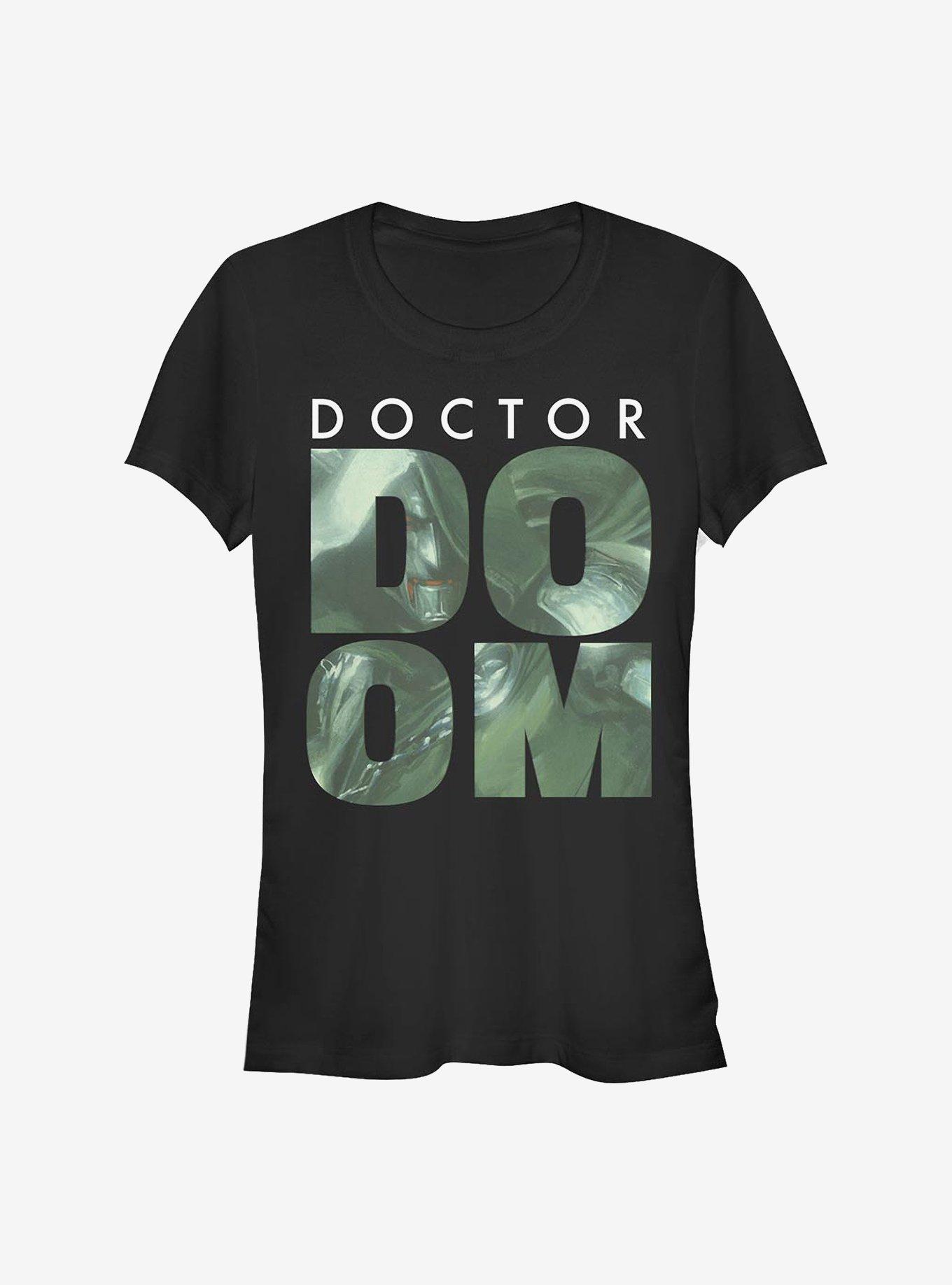 Marvel Fantastic Four Doctor Doom Fill Girls T-Shirt, , hi-res
