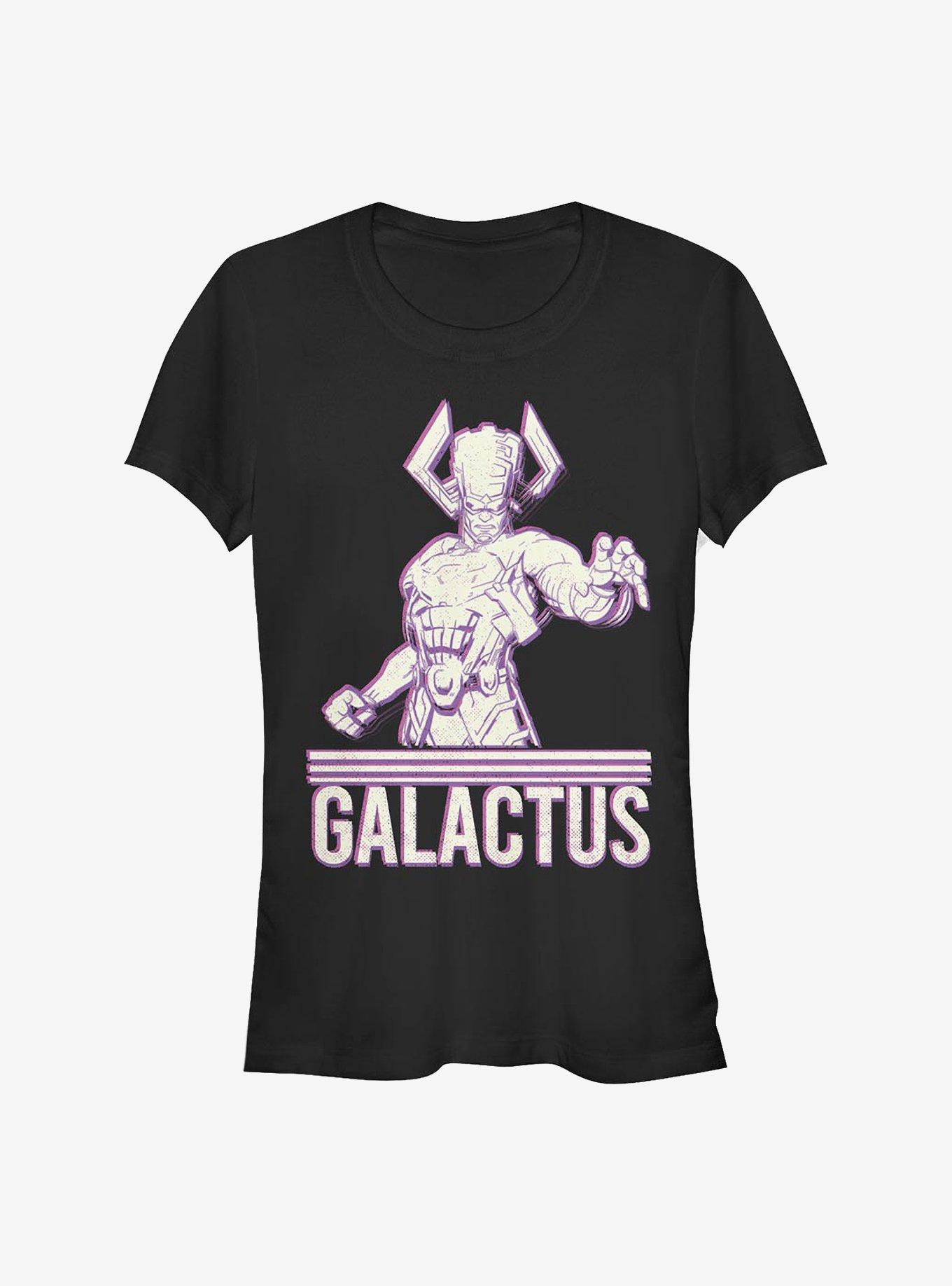 Marvel Fantastic Four Galactus Pose Girls T-Shirt, BLACK, hi-res