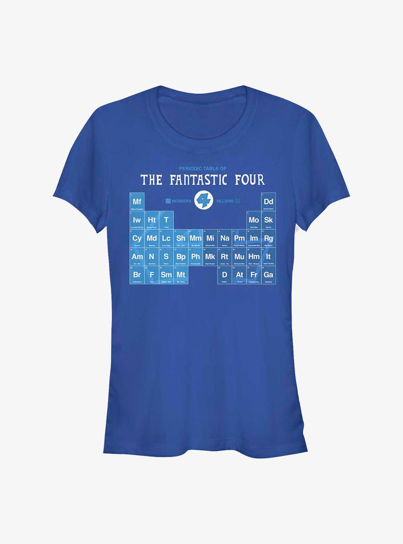 Marvel Fantastic Four Periodic FF Girls T-Shirt, , hi-res