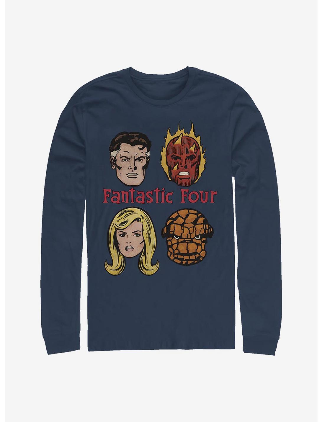 Marvel Fantastic Four Fantastic Four Long-Sleeve T-Shirt, NAVY, hi-res