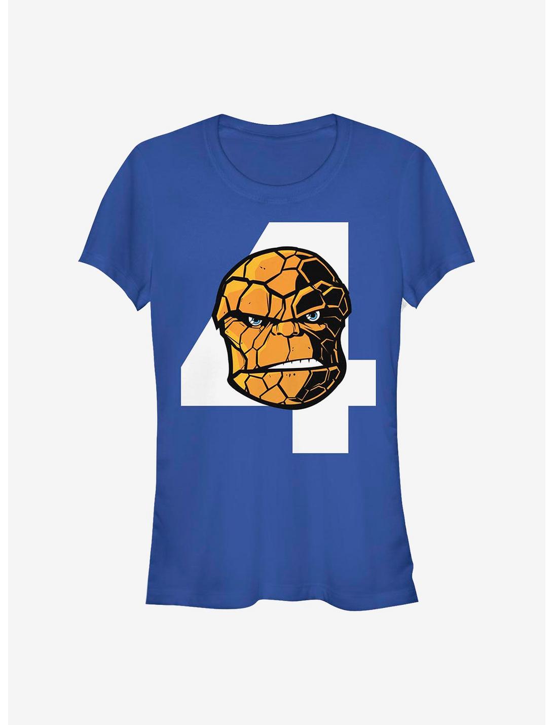 Marvel Fantastic Four Rock Head Girls T-Shirt, ROYAL, hi-res