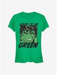 Marvel The Hulk Good Green Hulk Girls T-Shirt, KELLY, hi-res
