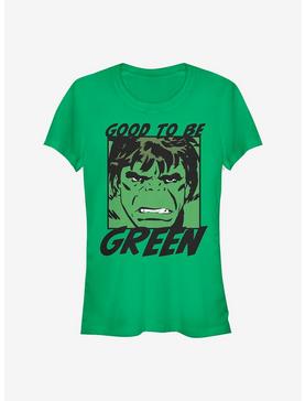 Plus Size Marvel The Hulk Good Green Hulk Girls T-Shirt, , hi-res