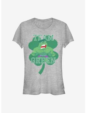 Marvel The Hulk Green Hulk Girls T-Shirt, ATH HTR, hi-res