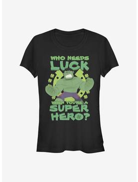 Marvel The Hulk Super Hulk Luck Girls T-Shirt, , hi-res