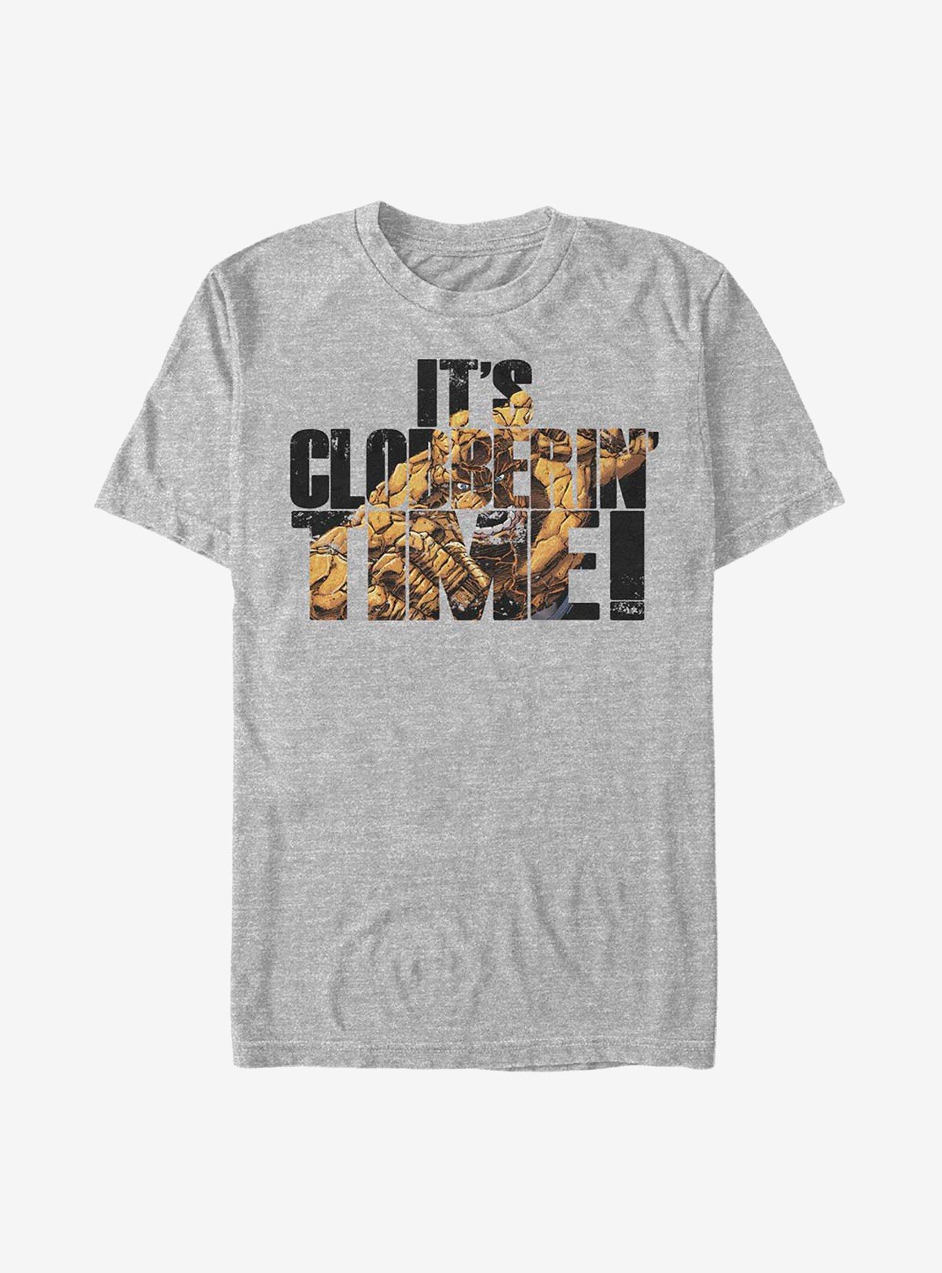 Marvel Fantastic Four Clobberin' Text T-Shirt, , hi-res