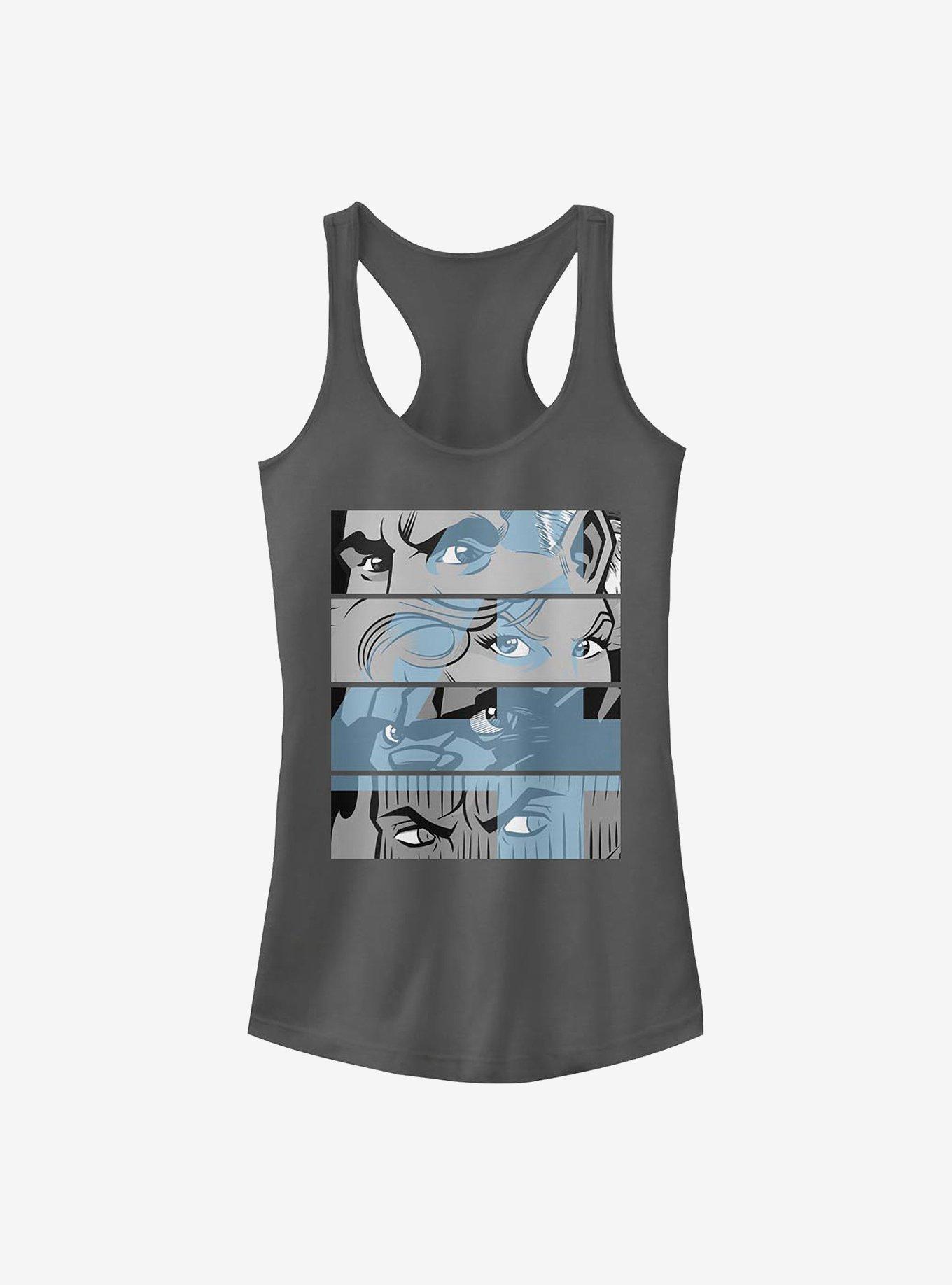 Marvel Fantastic Four Fantastic Blue Eyes Girls Tank, CHARCOAL, hi-res