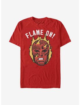 Plus Size Marvel Fantastic Four Flame On T-Shirt, , hi-res
