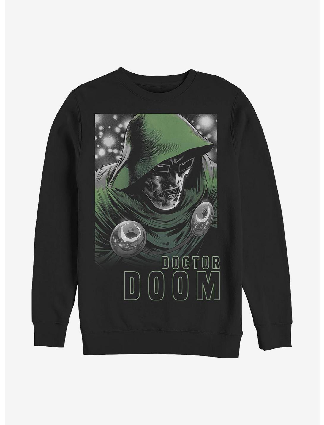Marvel Fantastic Four Doom Gloom Crew Sweatshirt, BLACK, hi-res