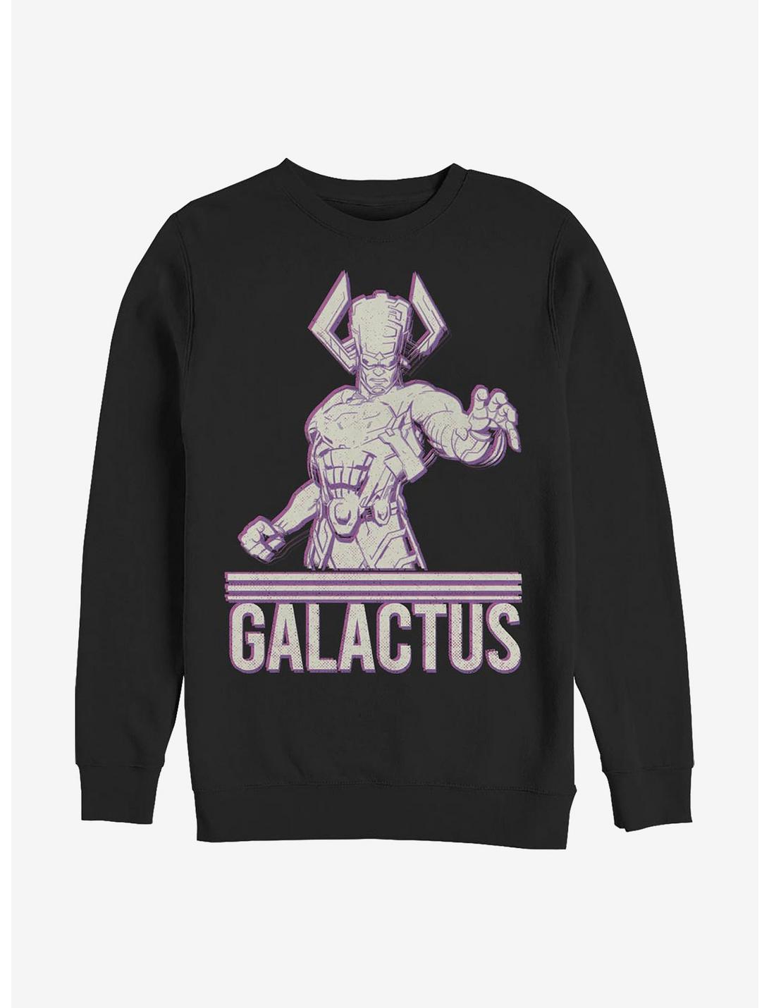 Marvel Fantastic Four Galactus Pose Crew Sweatshirt, BLACK, hi-res