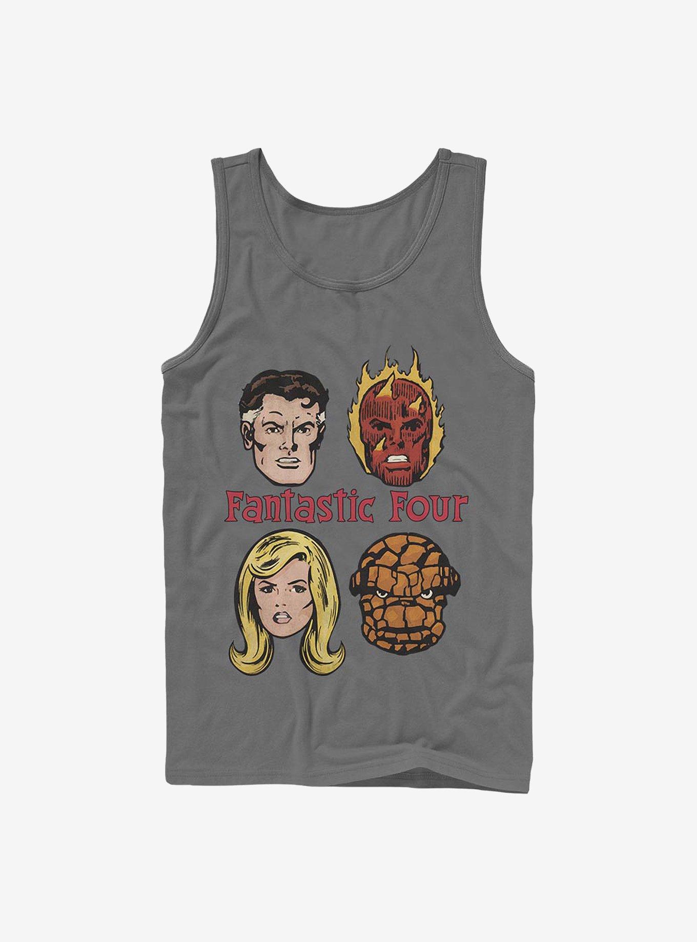 Marvel Fantastic Four Fantastic Four Tank, CHARCOAL, hi-res