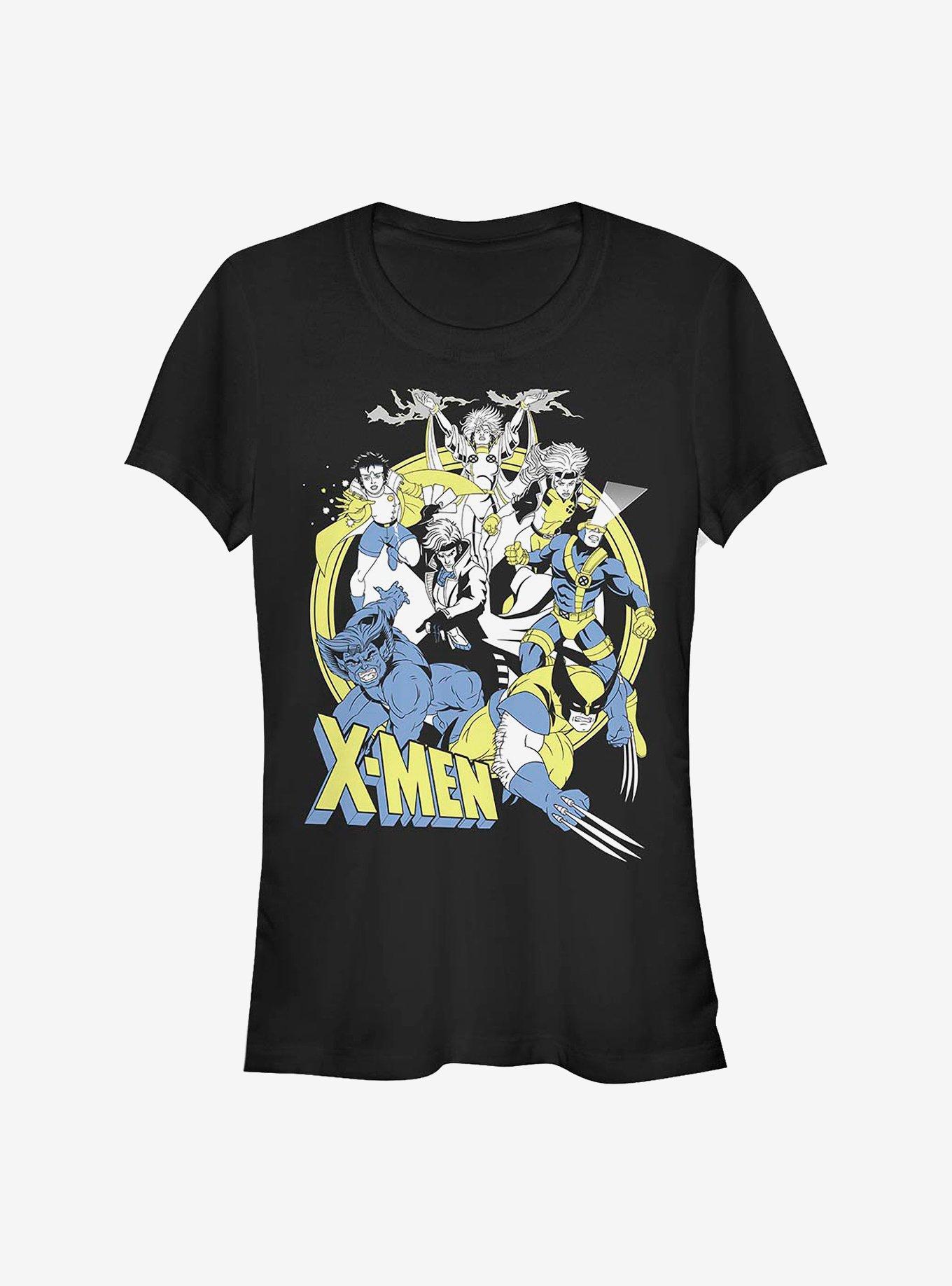 Marvel X-Men Vintage X-Men Girls T-Shirt, BLACK, hi-res