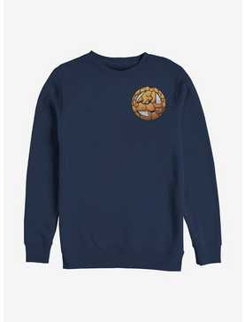 Marvel Fantastic Four Thing Logo Crew Sweatshirt, , hi-res
