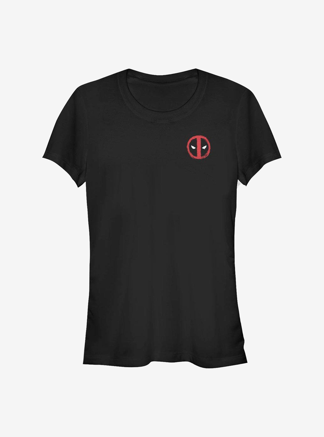 Marvel Deadpool Chalk Deadpool Girls T-Shirt