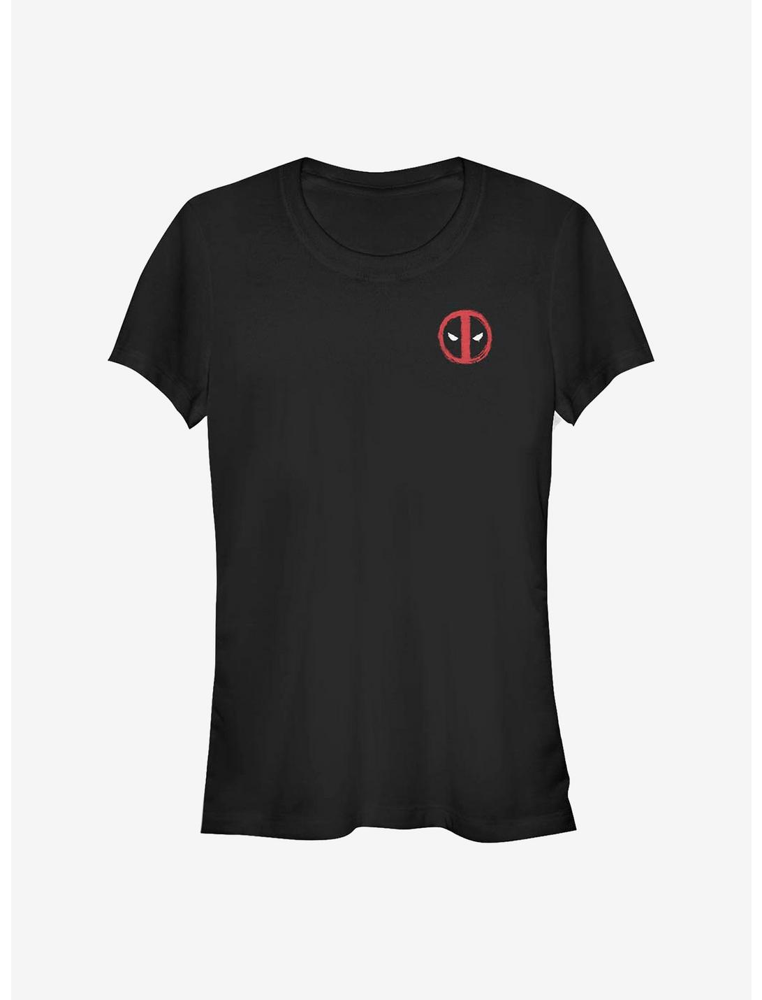 Marvel Deadpool Chalk Deadpool Girls T-Shirt, BLACK, hi-res