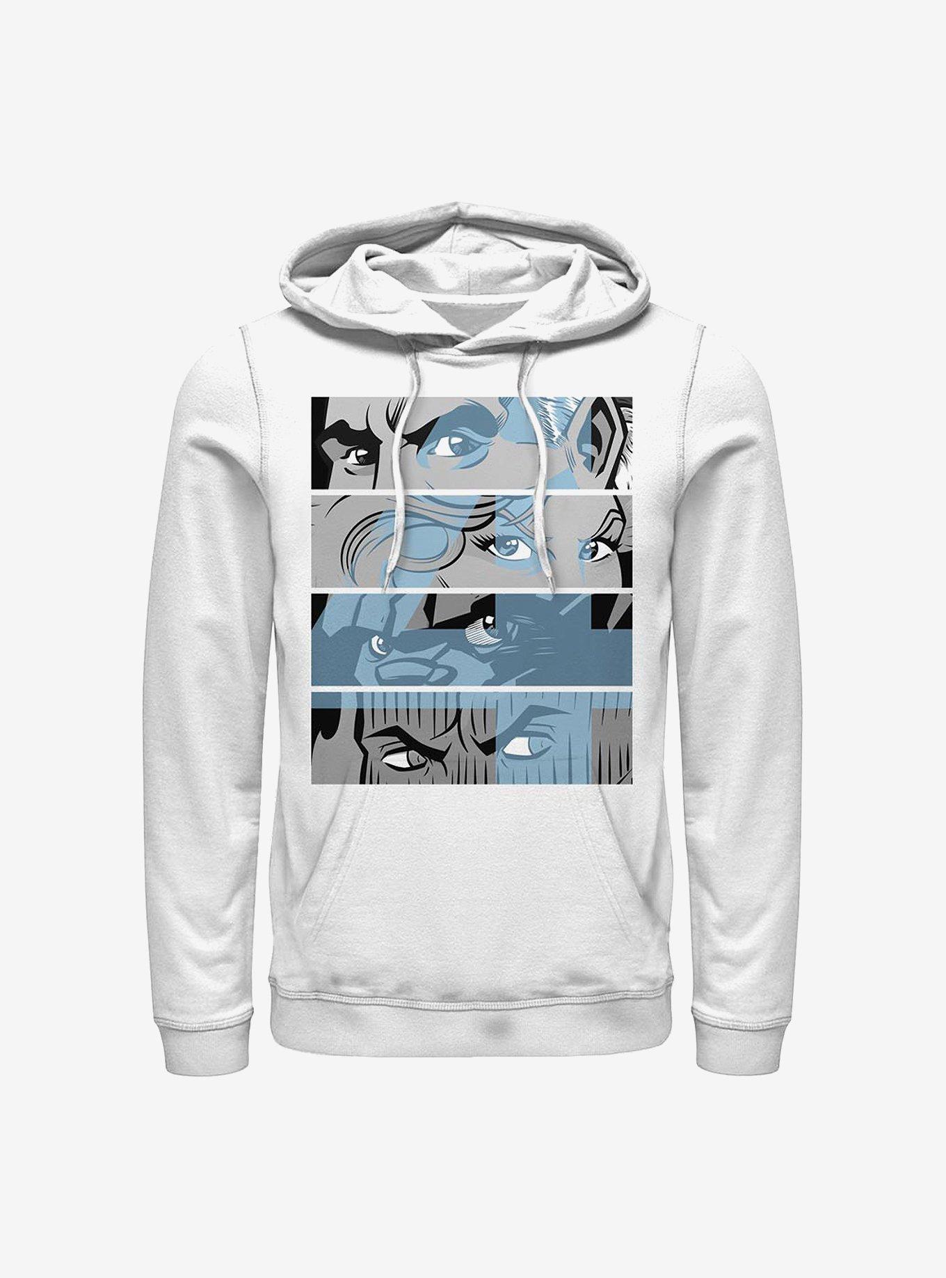 Marvel Fantastic Four Fantastic Blue Eyes Hoodie, WHITE, hi-res