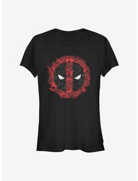 Marvel Deadpool Icons Girls T-Shirt, BLACK, hi-res